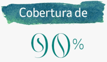 Cobertura de 90%