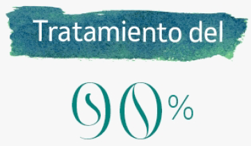 Tratamiento del 90%